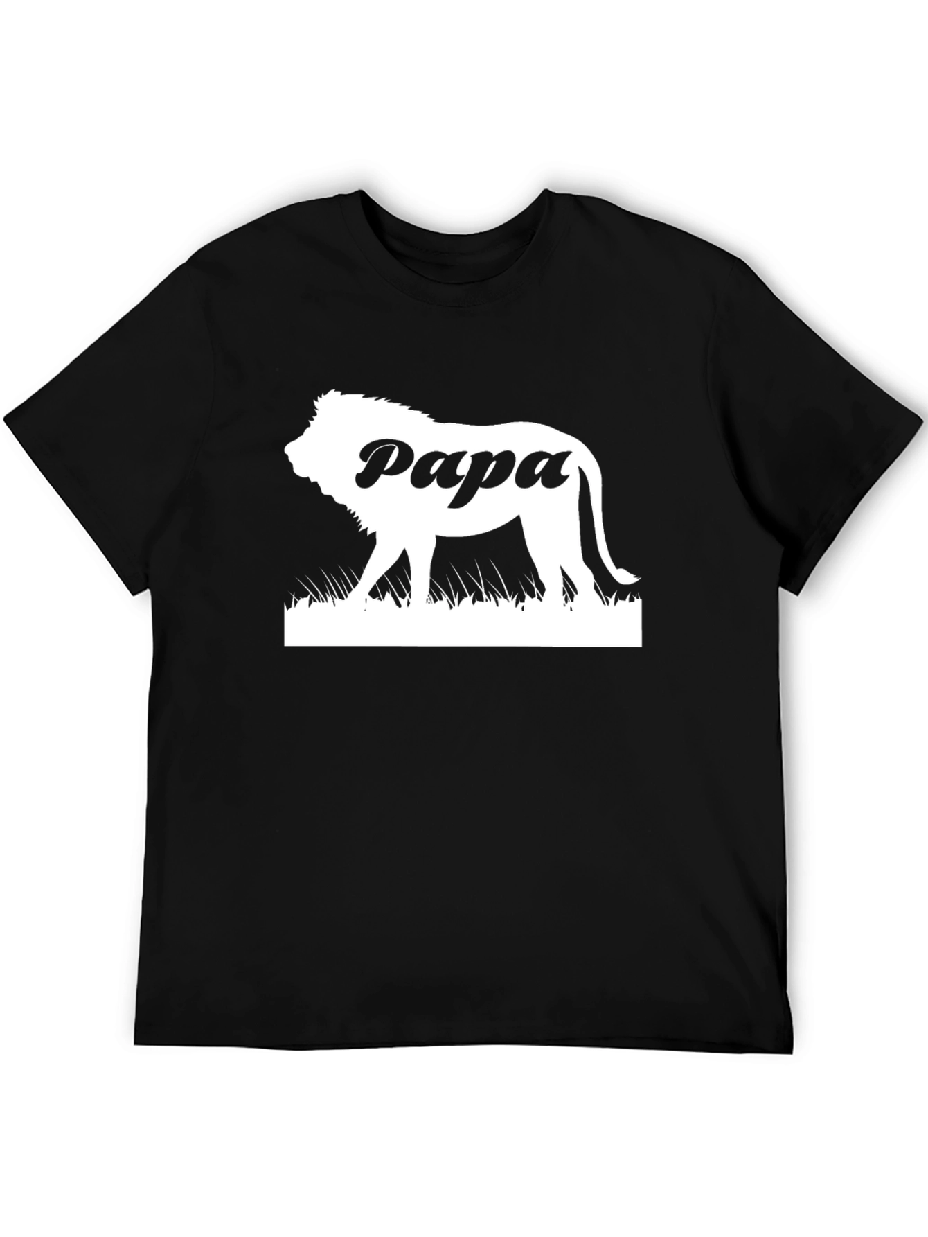 Papa Lion Graphic Tee - Dad Gift