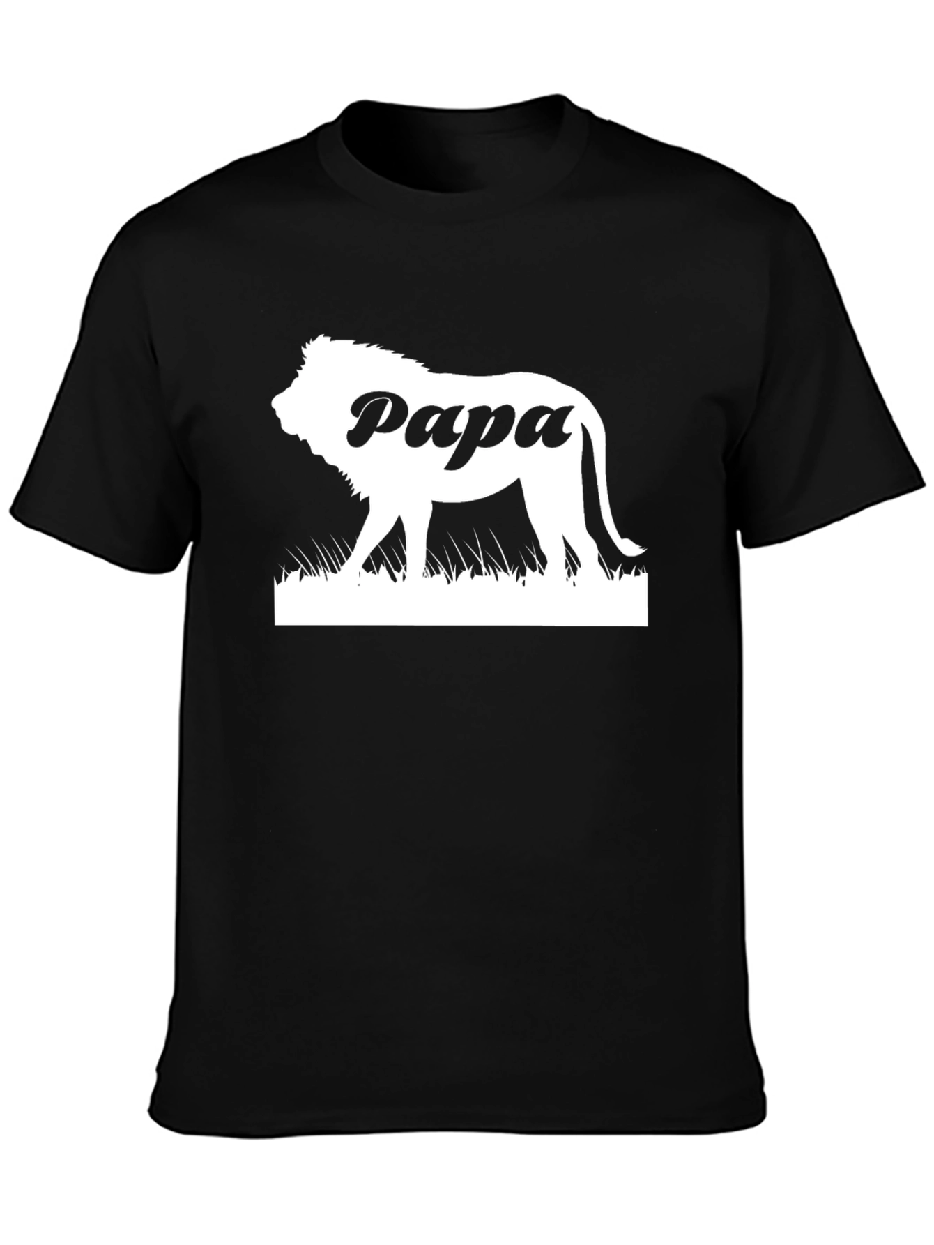 Papa Lion Graphic Tee - Dad Gift