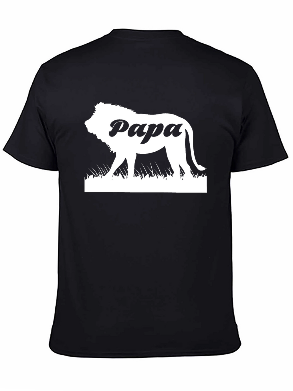 Papa Lion Graphic Tee - Dad Gift