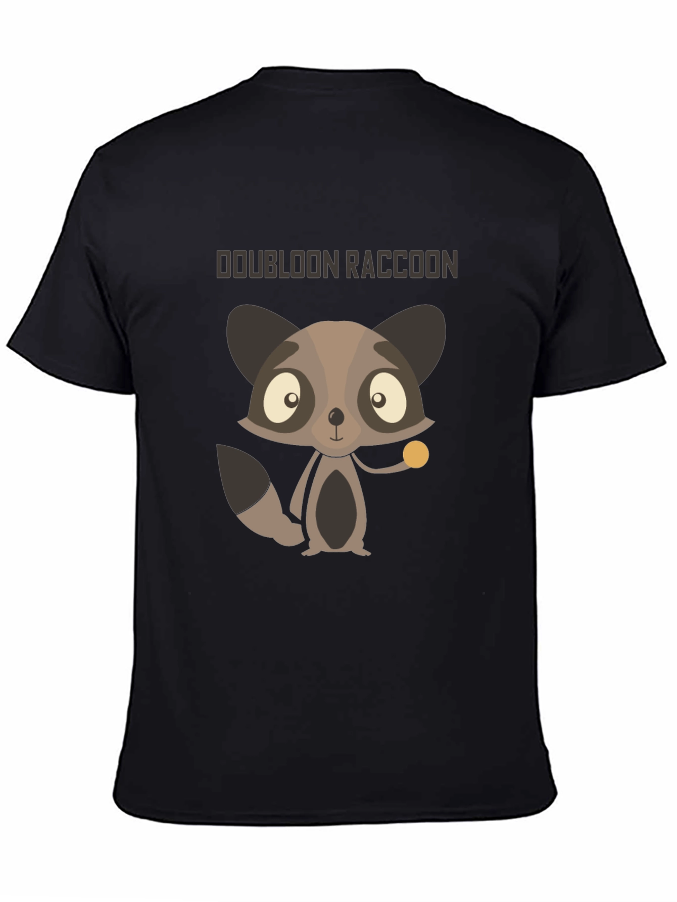 Doubloon Raccoon Graphic T-Shirt
