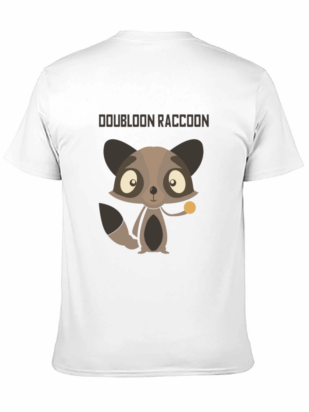 Doubloon Raccoon Graphic T-Shirt