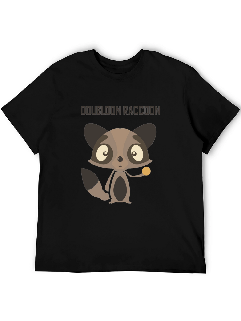 Doubloon Raccoon Graphic T-Shirt