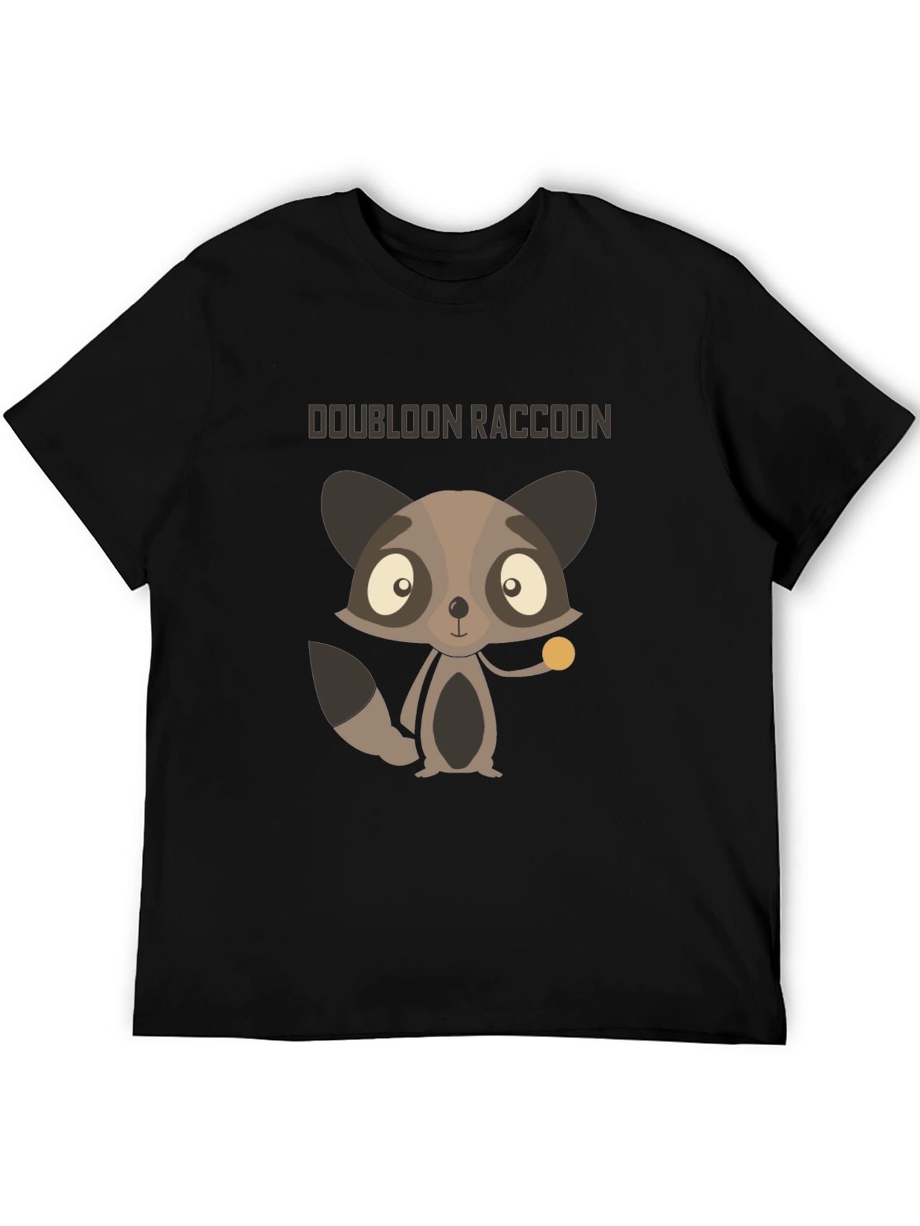 Doubloon Raccoon Graphic T-Shirt