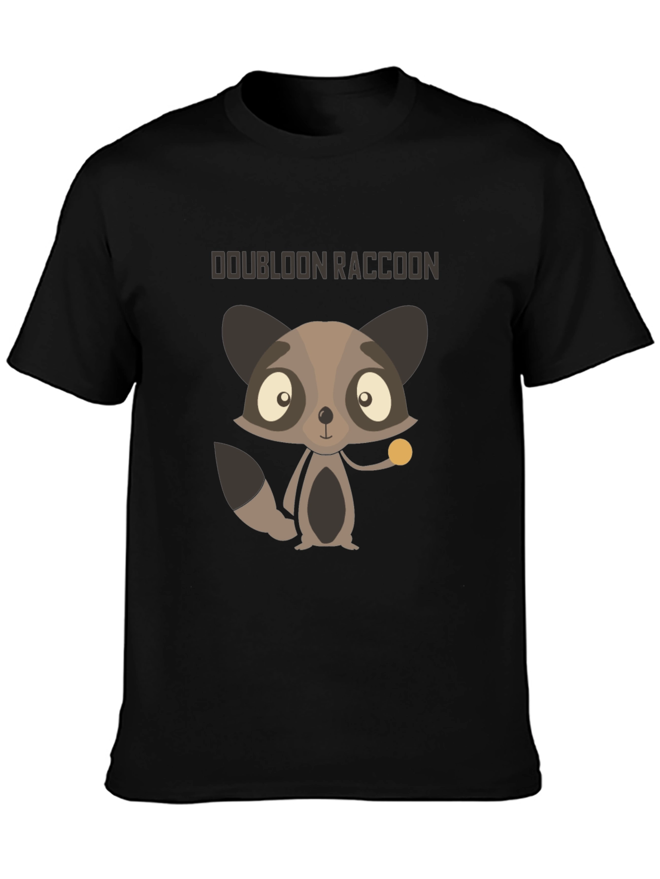 Doubloon Raccoon Graphic T-Shirt
