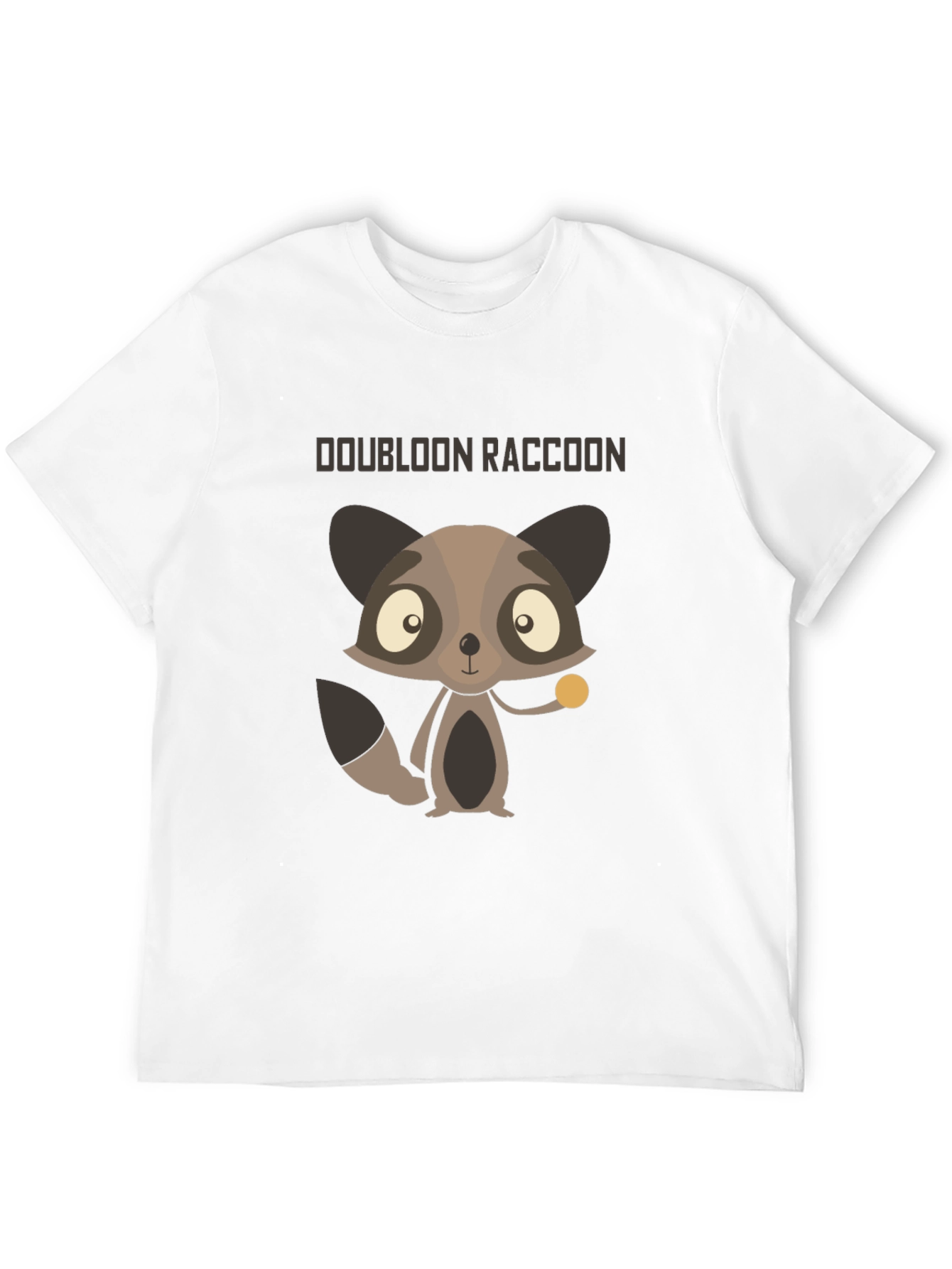 Doubloon Raccoon Graphic T-Shirt