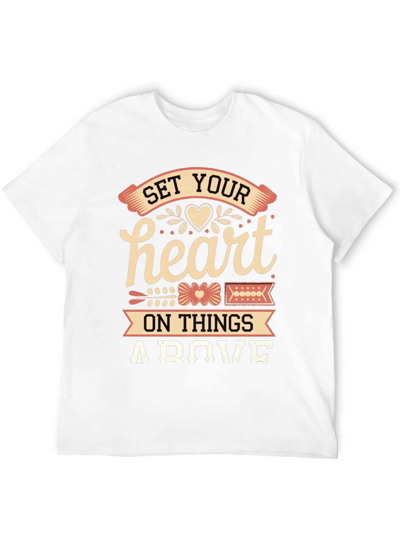 Set Your Heart Above Graphic Tee
