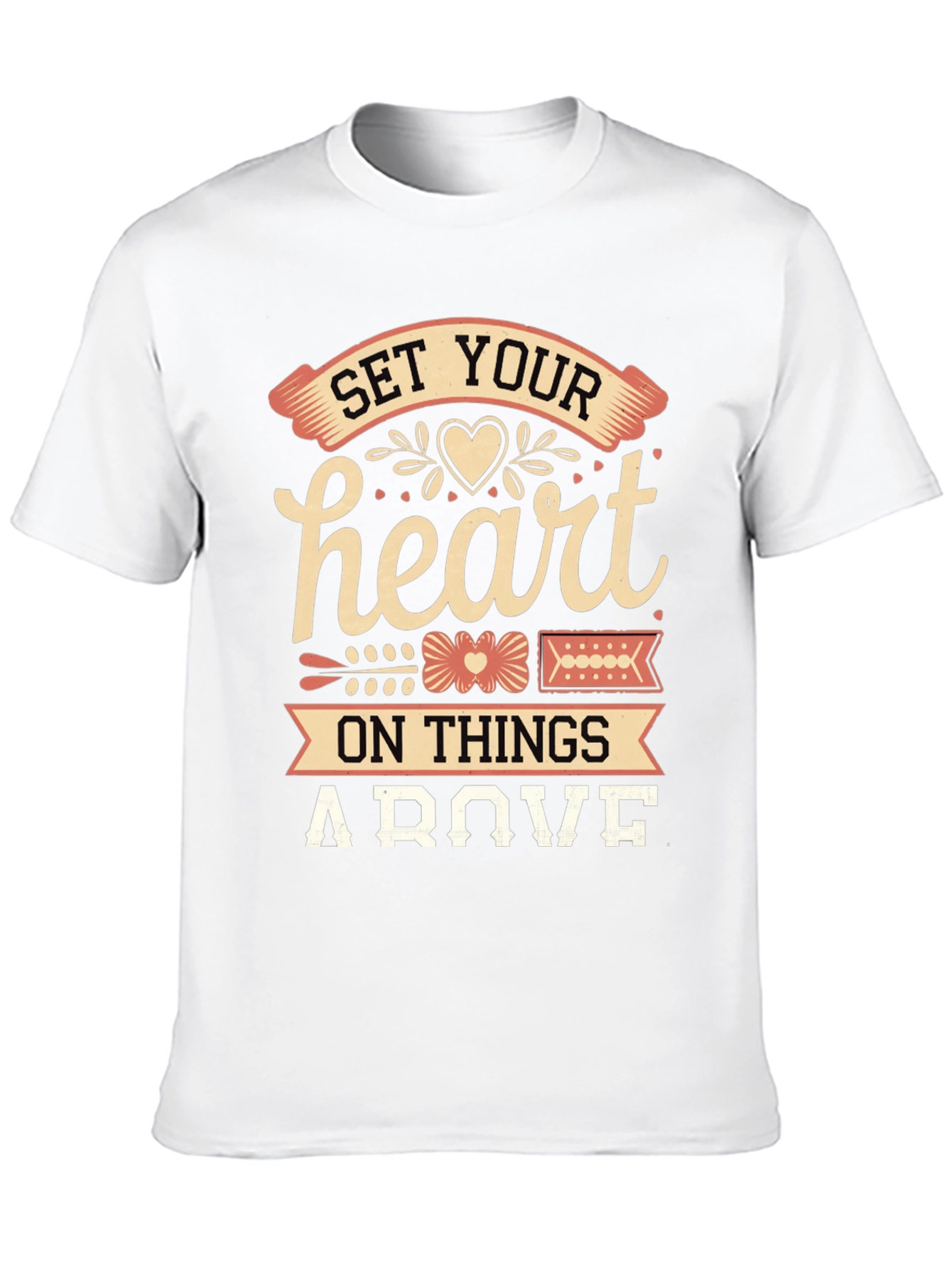Set Your Heart Above Graphic Tee