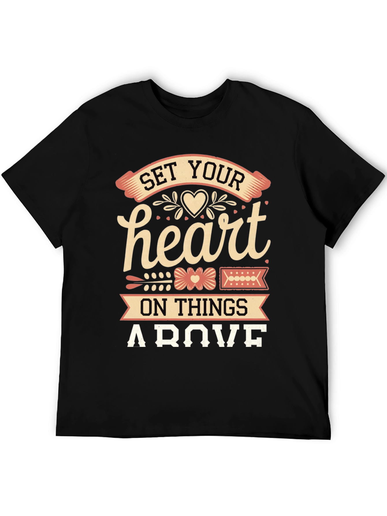 Set Your Heart Above Graphic Tee