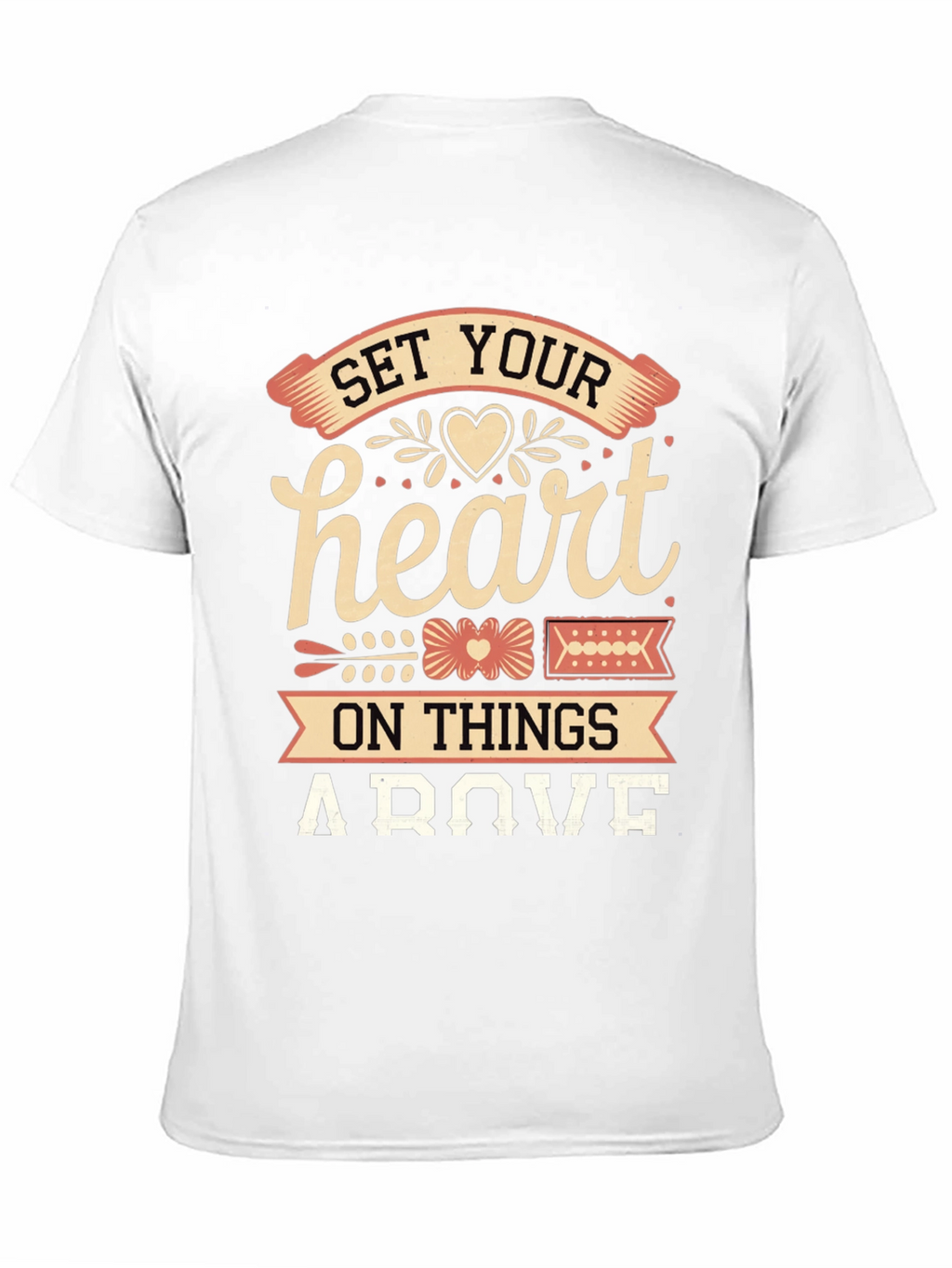 Set Your Heart Above Graphic Tee