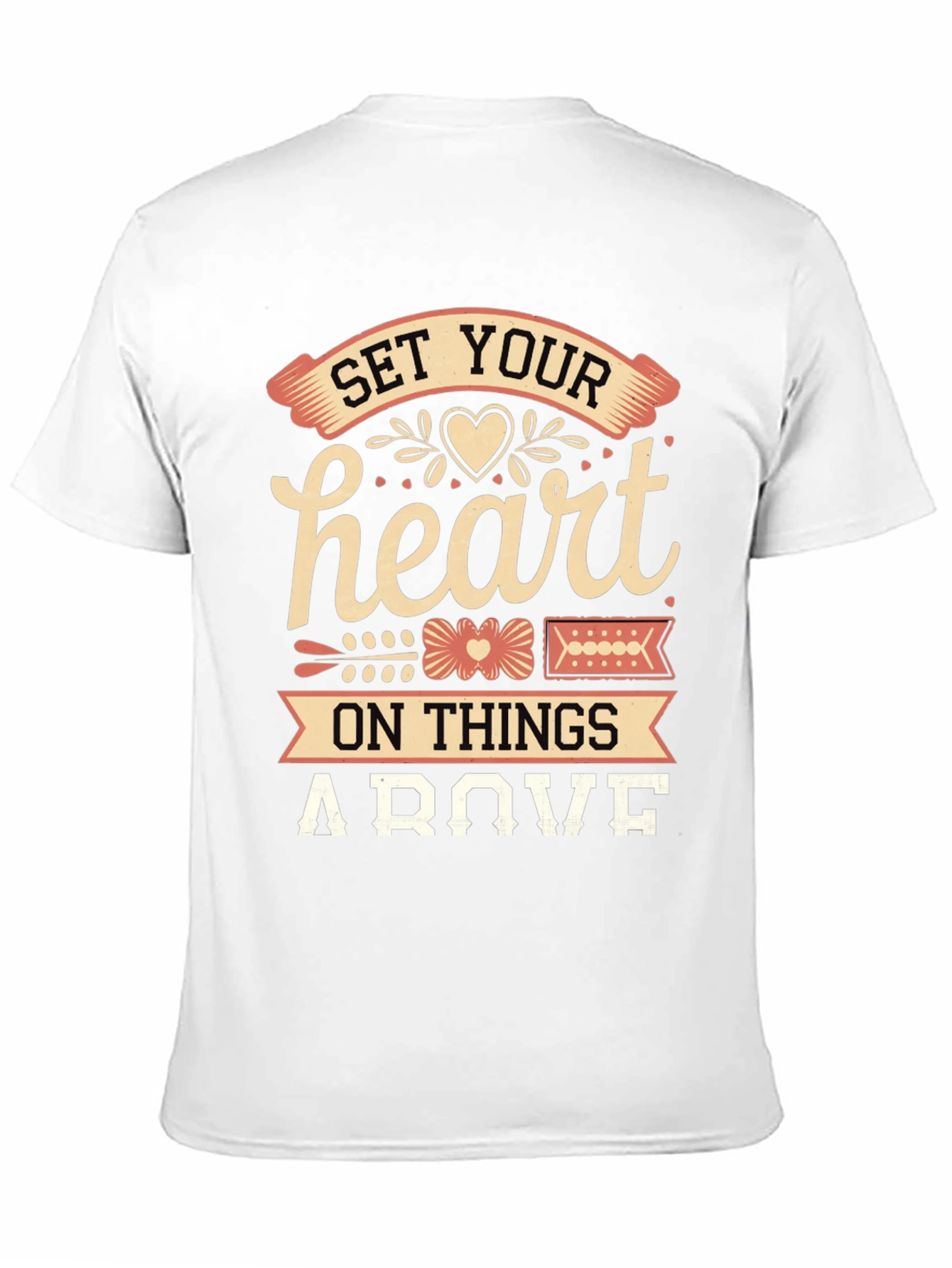 Set Your Heart Above Graphic Tee