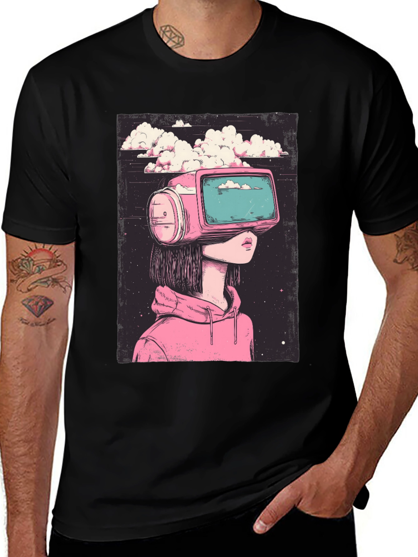 Dreamscape VR T-Shirt - Futuristic Graphic Tee