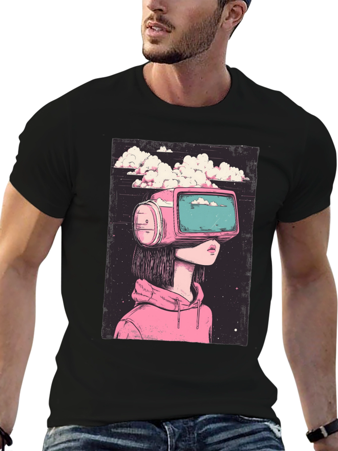 Dreamscape VR T-Shirt - Futuristic Graphic Tee