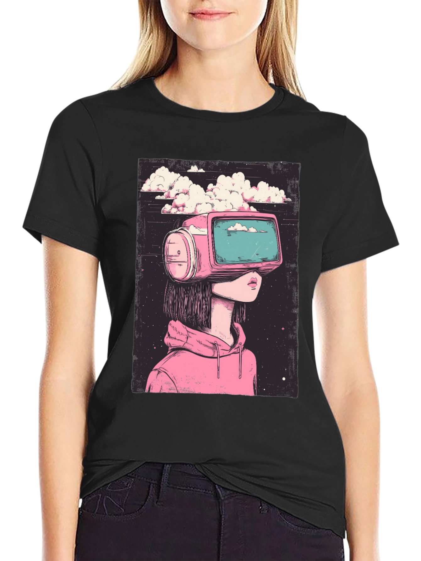 Dreamscape VR T-Shirt - Futuristic Graphic Tee