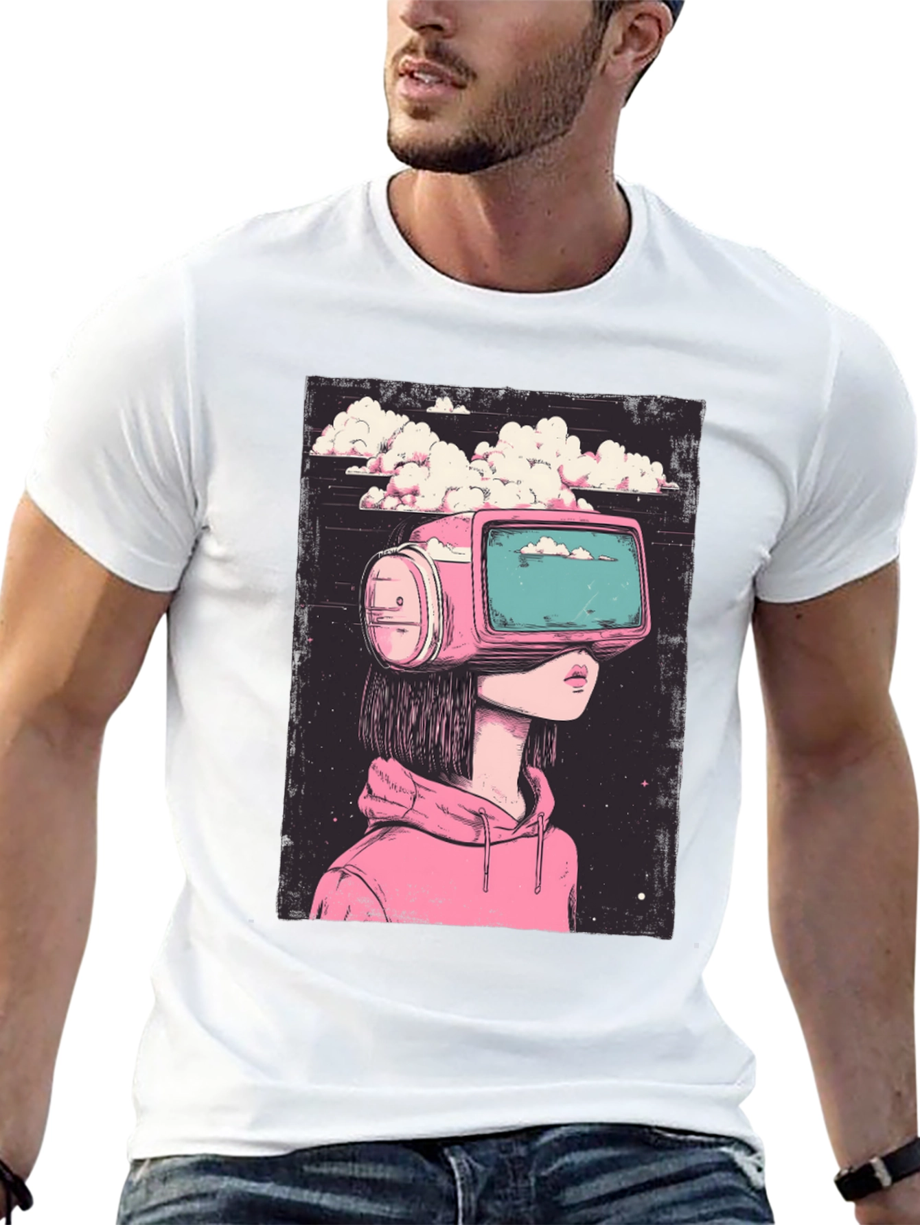 Dreamscape VR T-Shirt - Futuristic Graphic Tee