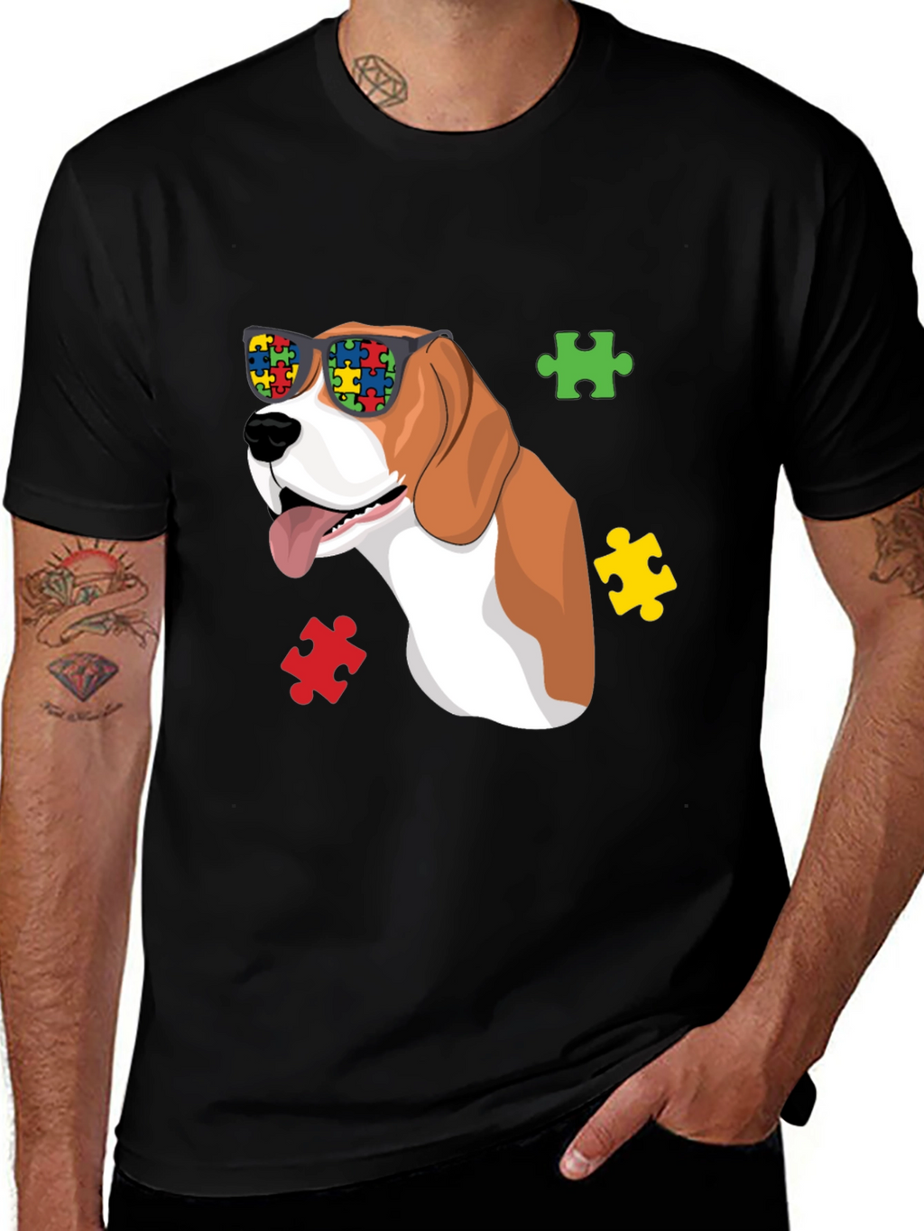 Autism Awareness Dog T-Shirt