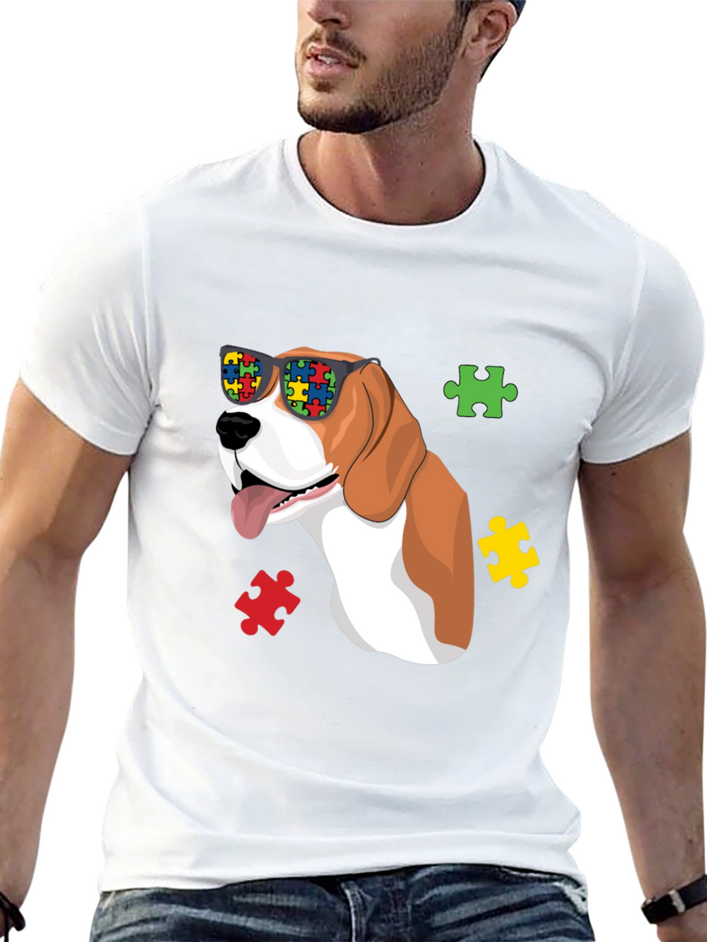 Autism Awareness Dog T-Shirt