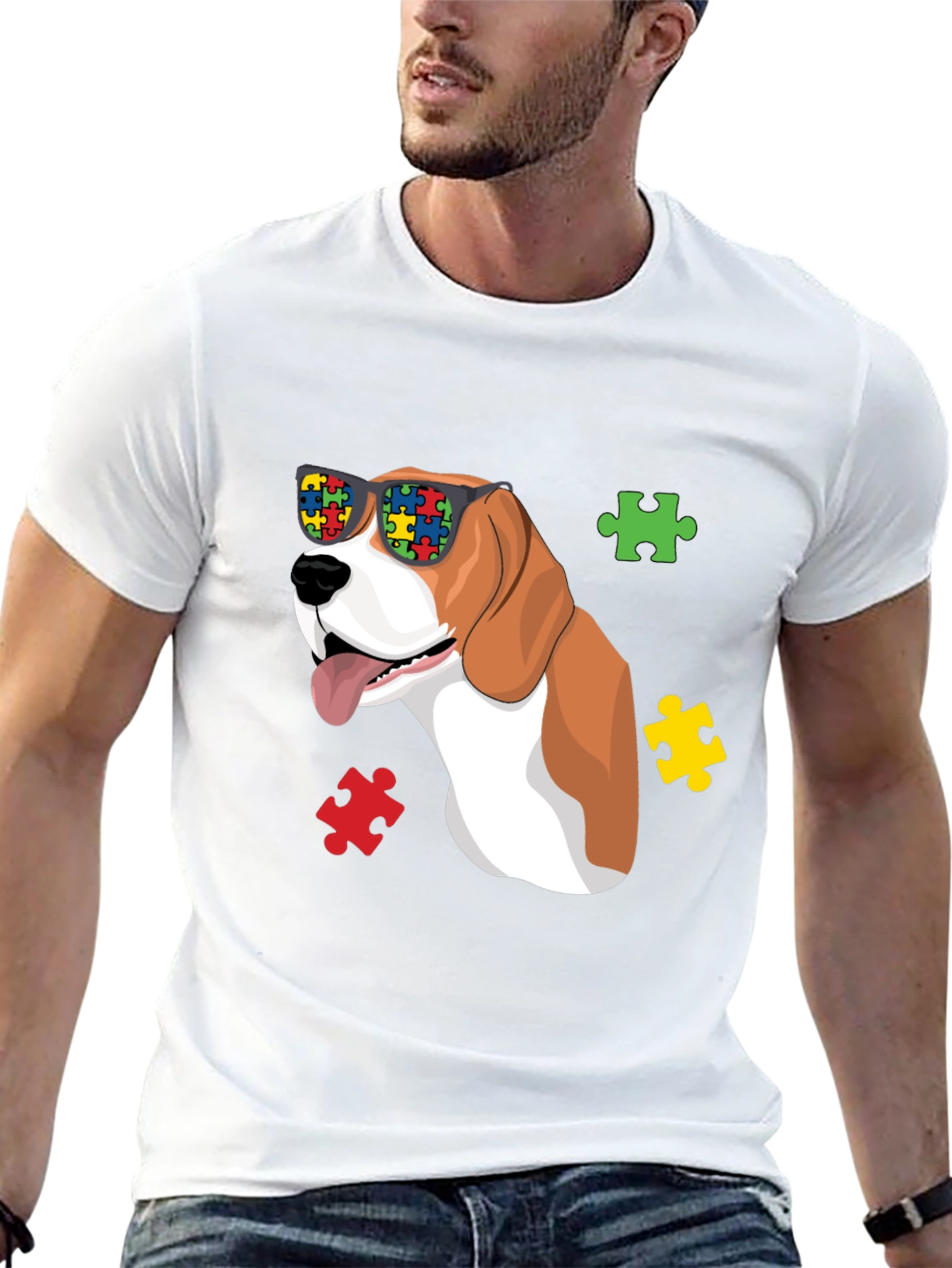 Autism Awareness Dog T-Shirt