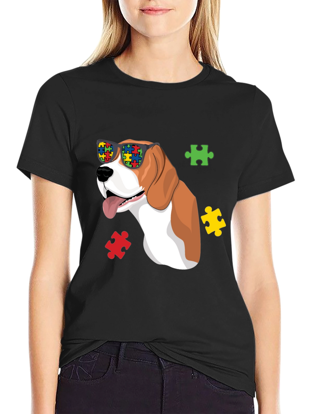 Autism Awareness Dog T-Shirt