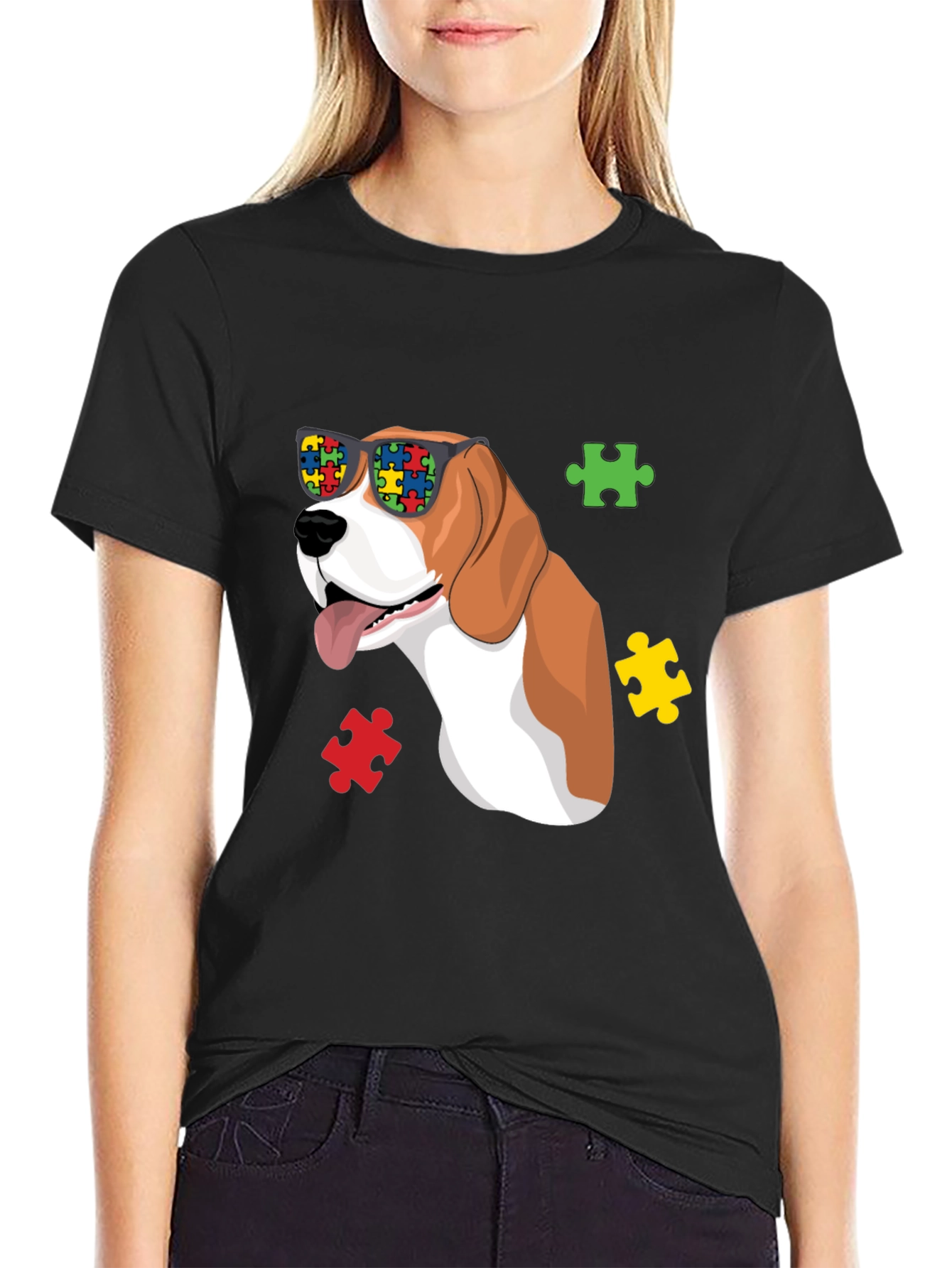 Autism Awareness Dog T-Shirt