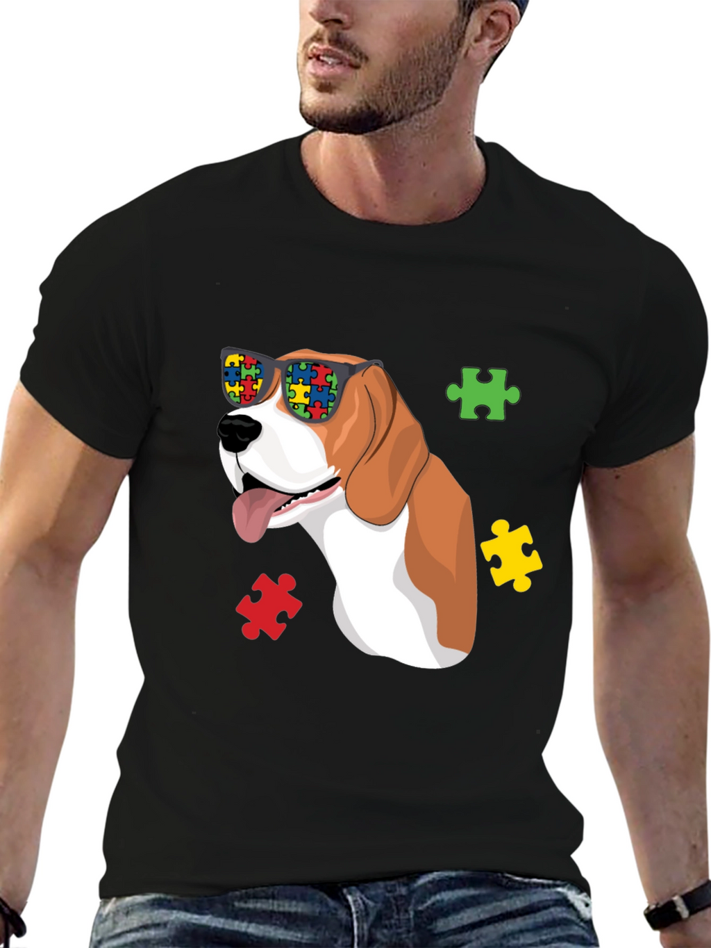 Autism Awareness Dog T-Shirt