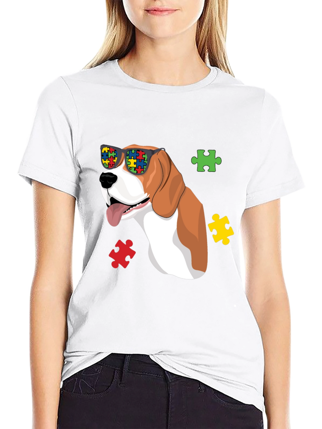 Autism Awareness Dog T-Shirt
