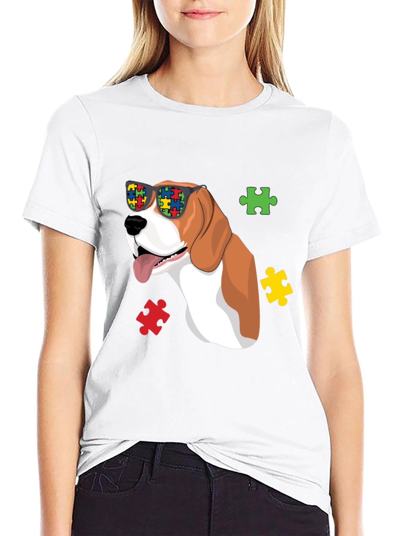 Autism Awareness Dog T-Shirt