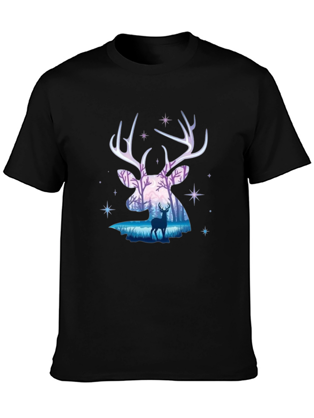 Deer Silhouette Graphic Tee