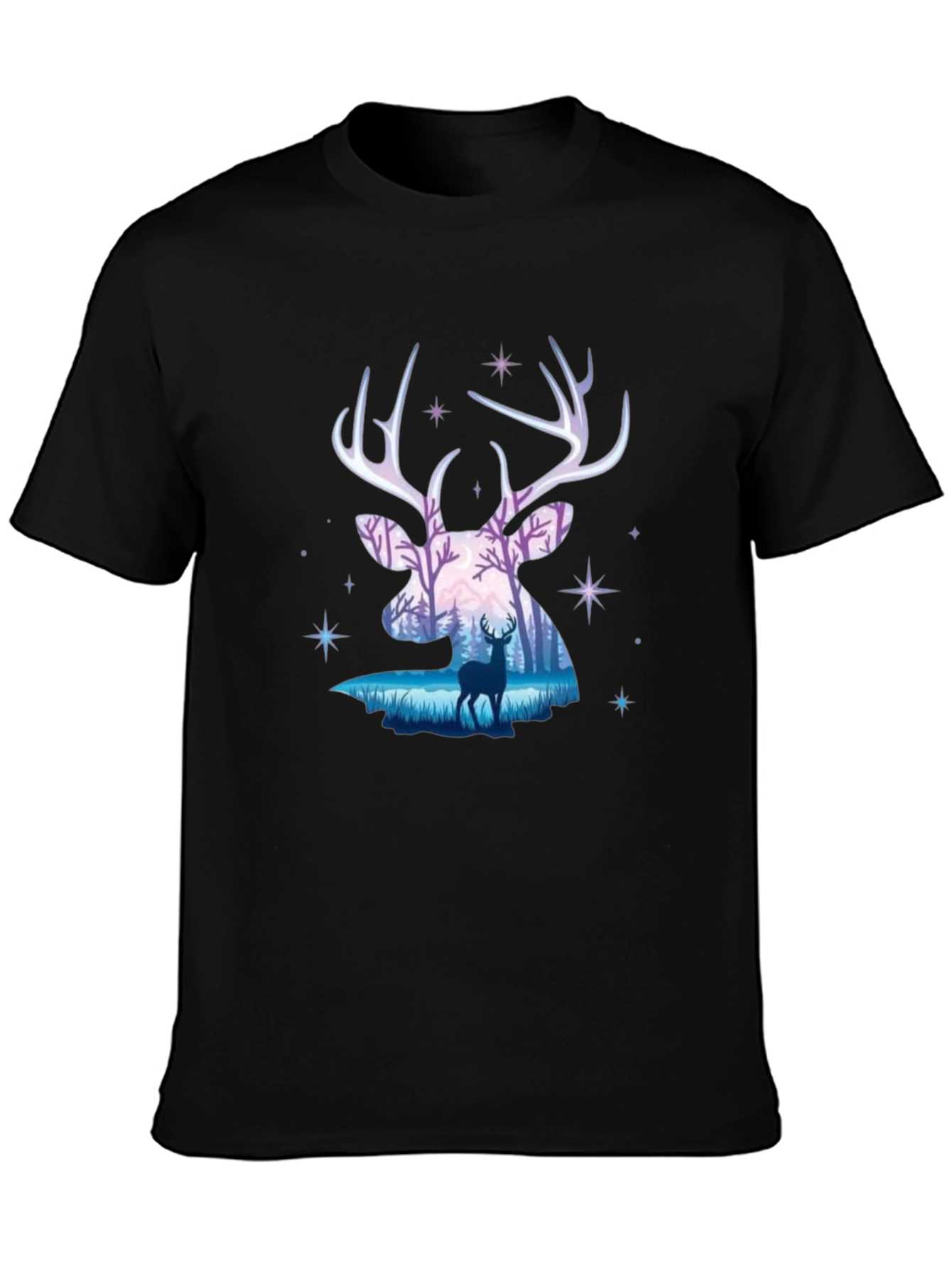 Deer Silhouette Graphic Tee