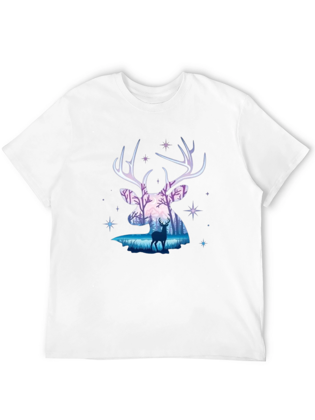 Deer Silhouette Graphic Tee