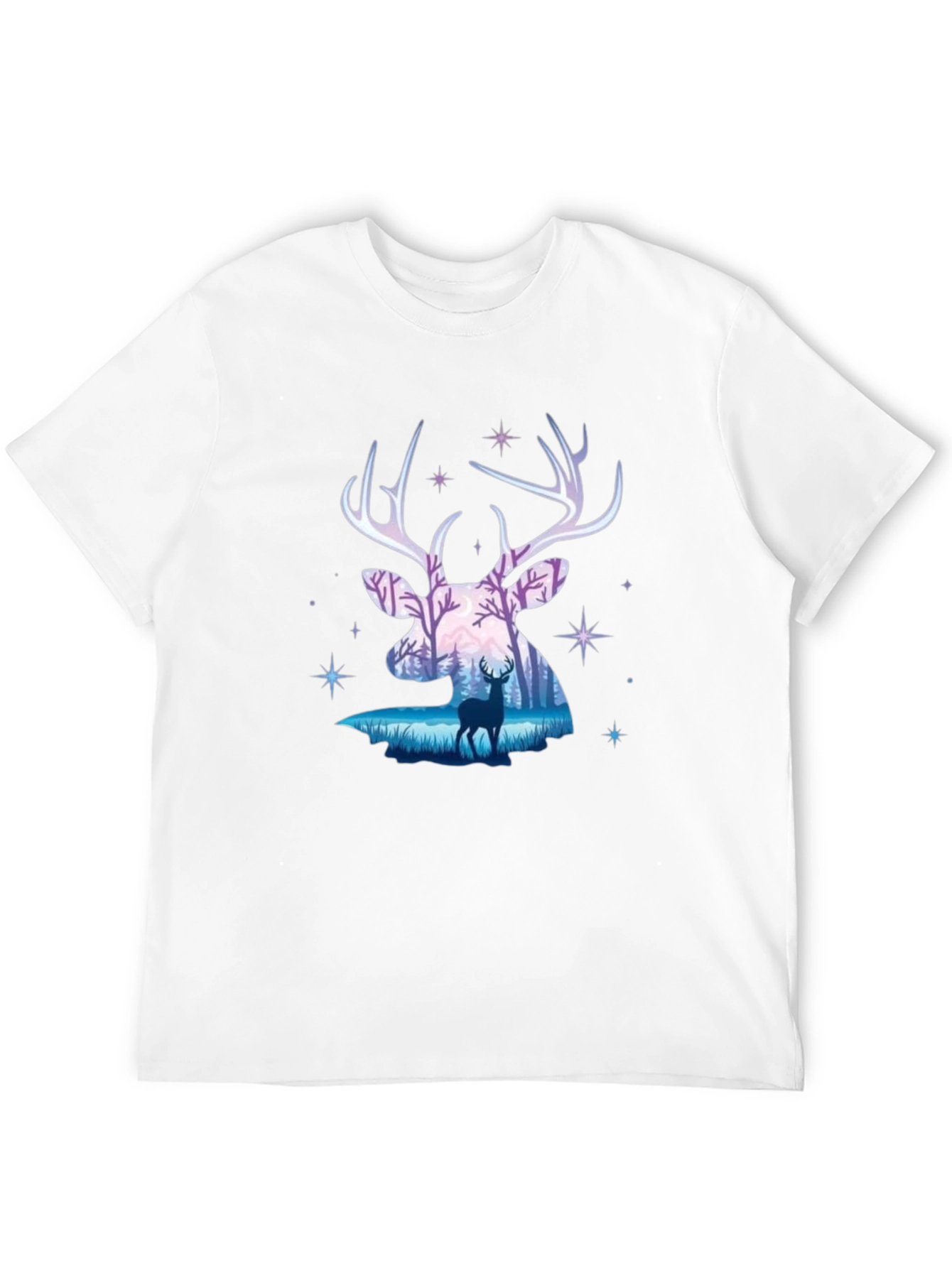 Deer Silhouette Graphic Tee