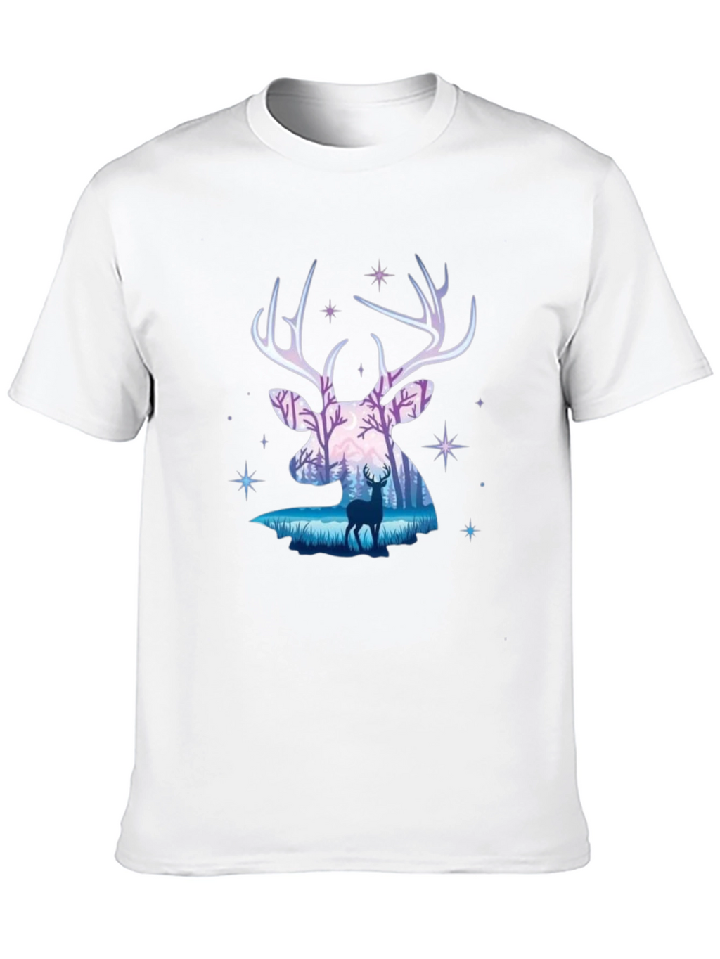 Deer Silhouette Graphic Tee