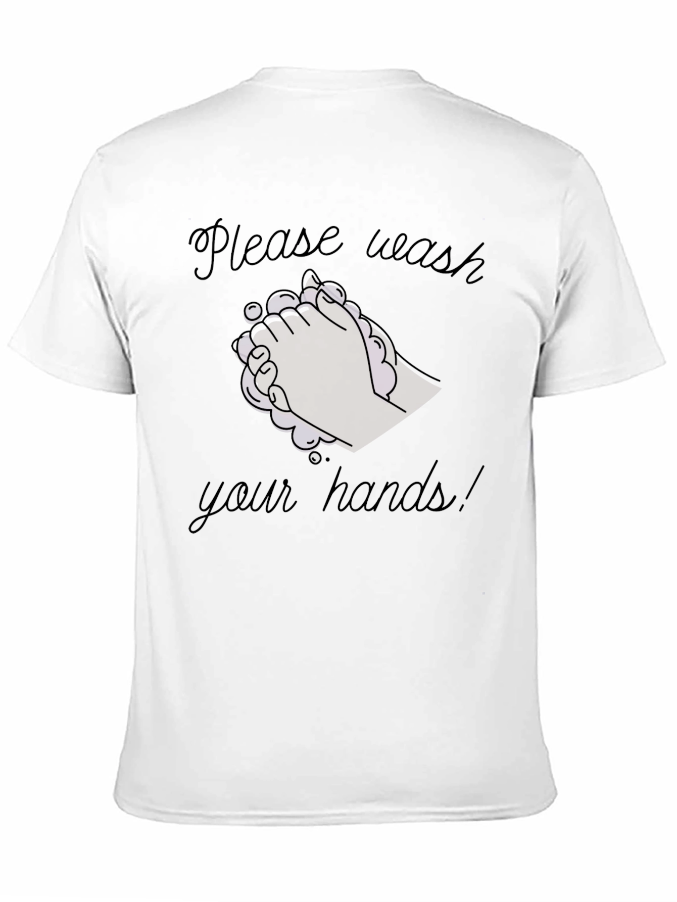 Wash Your Hands Graphic T-Shirt
