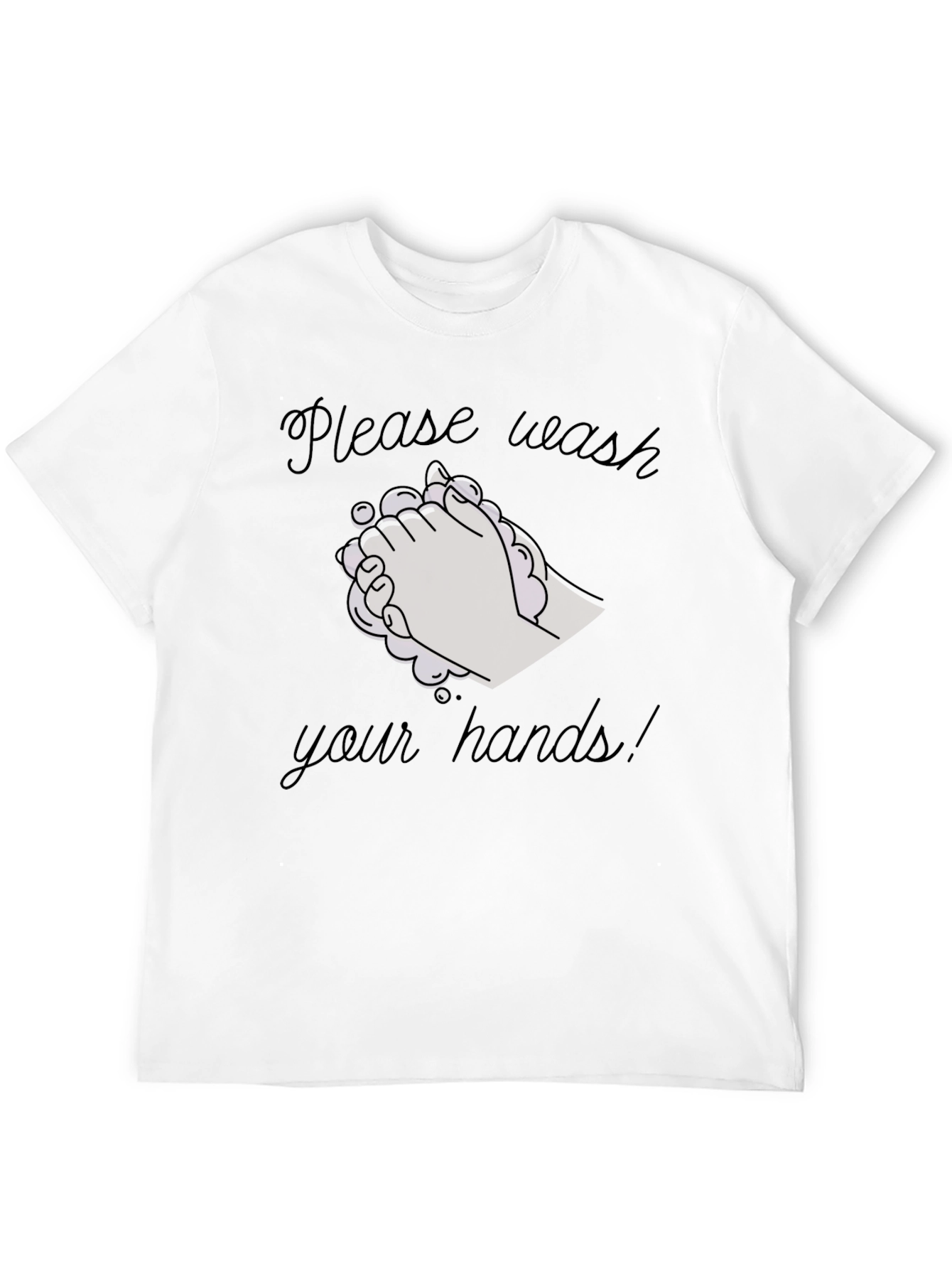Wash Your Hands Graphic T-Shirt