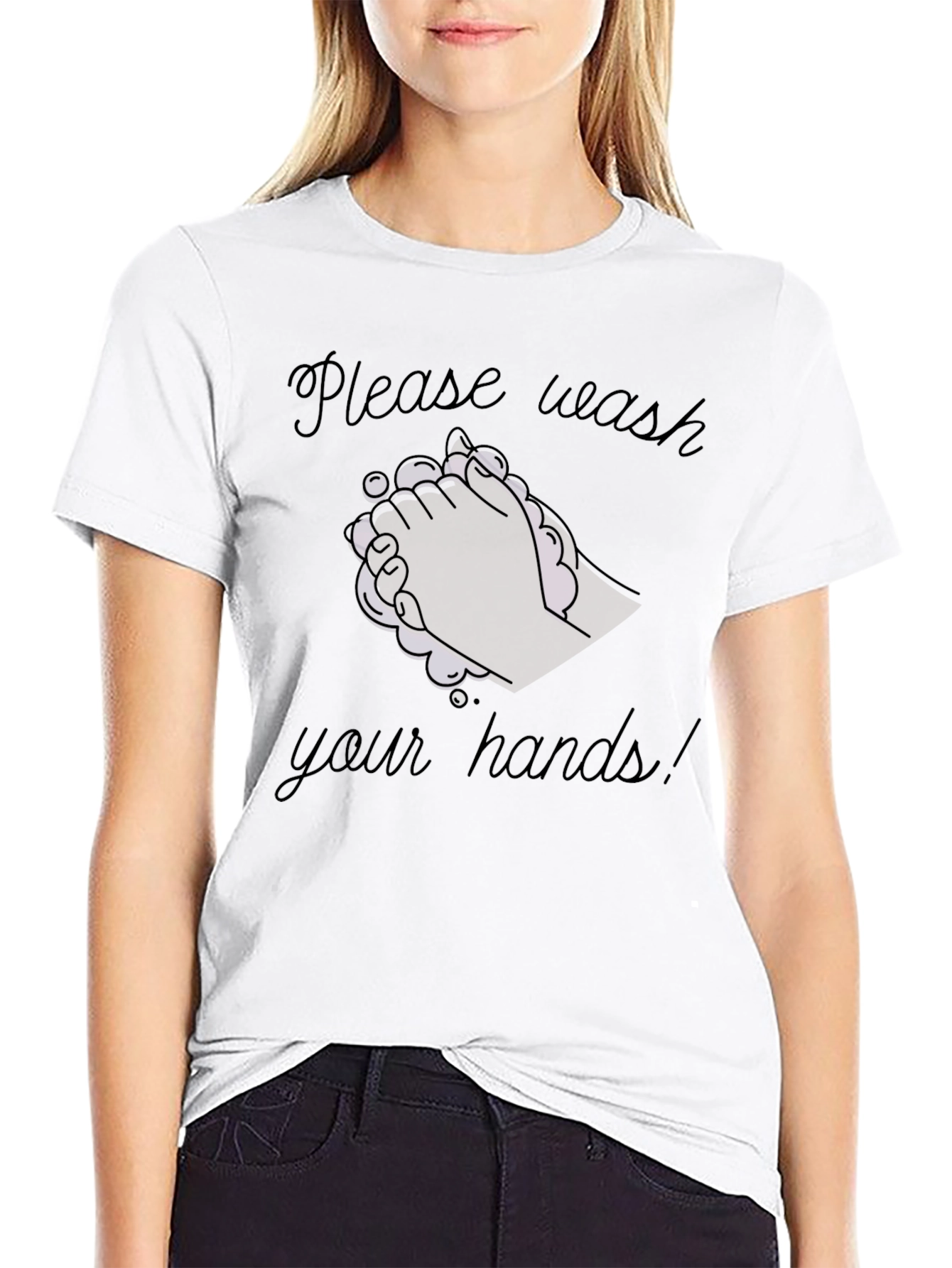 Wash Your Hands Graphic T-Shirt