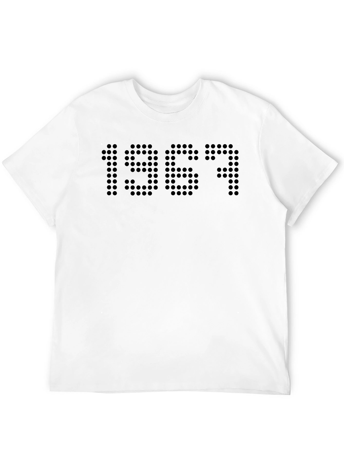 1967 Dot Matrix T-Shirt - Retro Style Tee