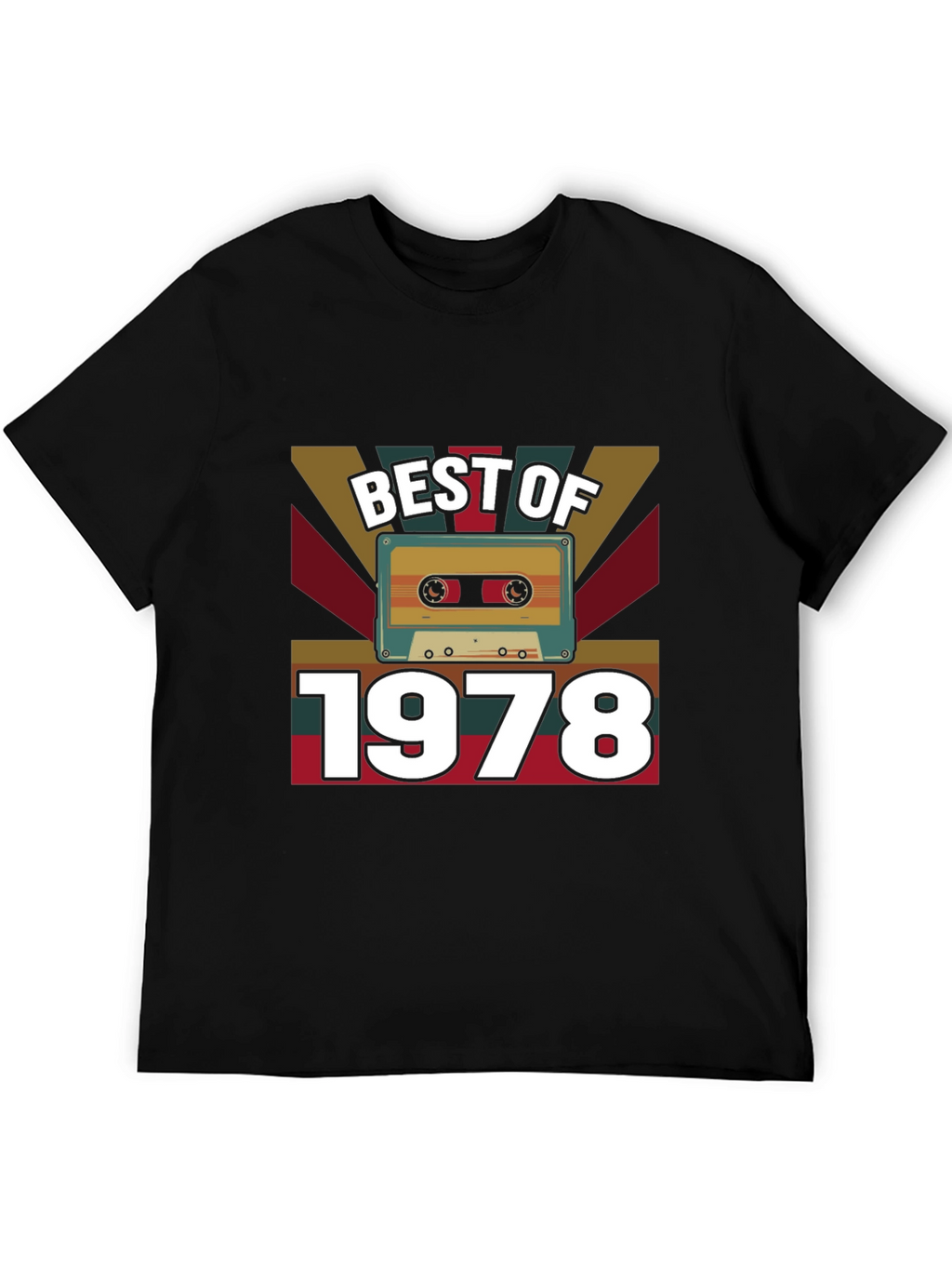 Best of 1978 Cassette Tape Graphic T-Shirt