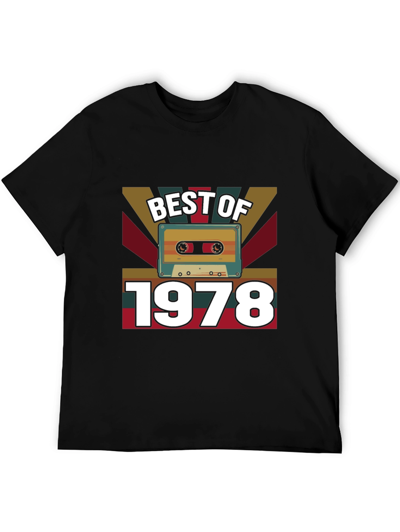 Best of 1978 Cassette Tape Graphic T-Shirt