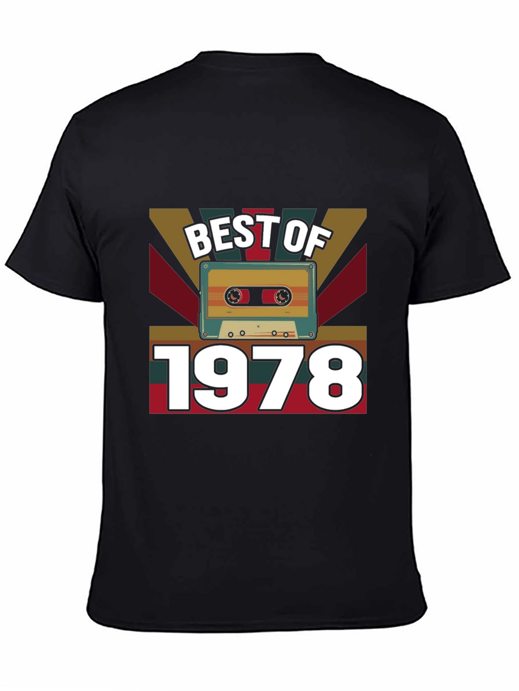 Best of 1978 Cassette Tape Graphic T-Shirt