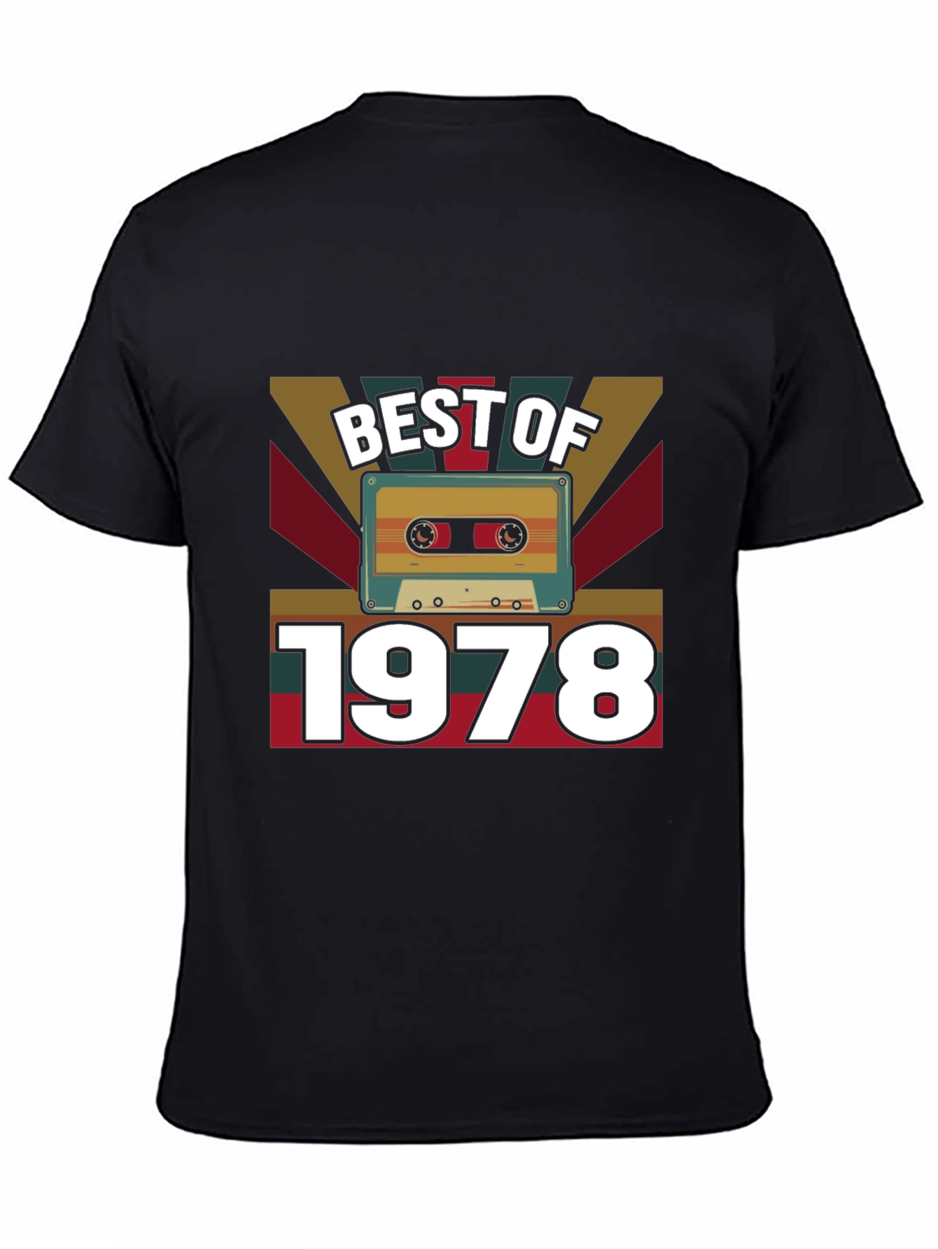 Best of 1978 Cassette Tape Graphic T-Shirt