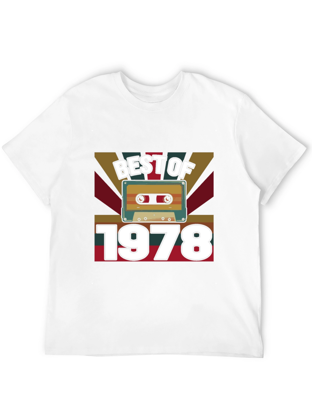 Best of 1978 Cassette Tape Graphic T-Shirt