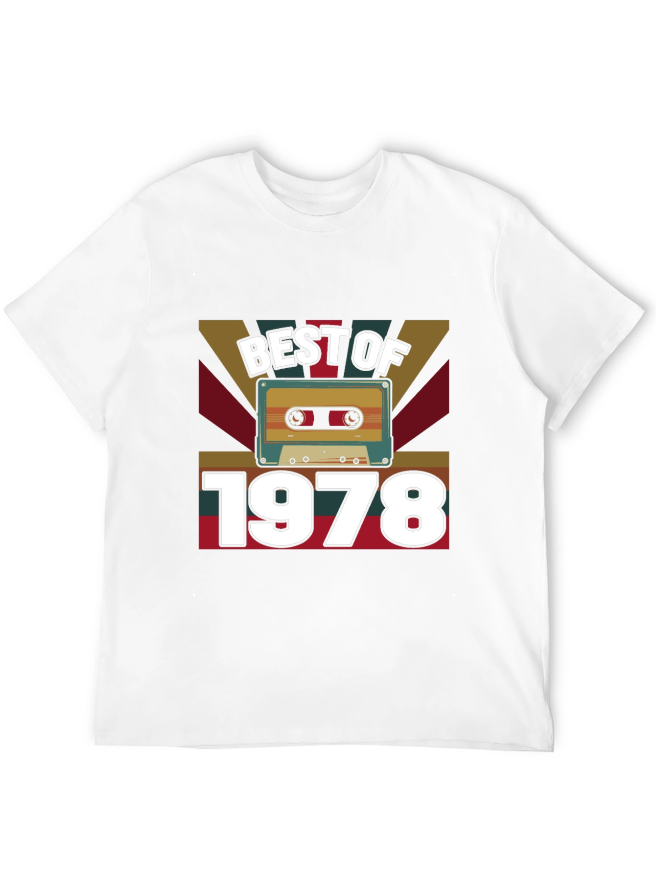 Best of 1978 Cassette Tape Graphic T-Shirt