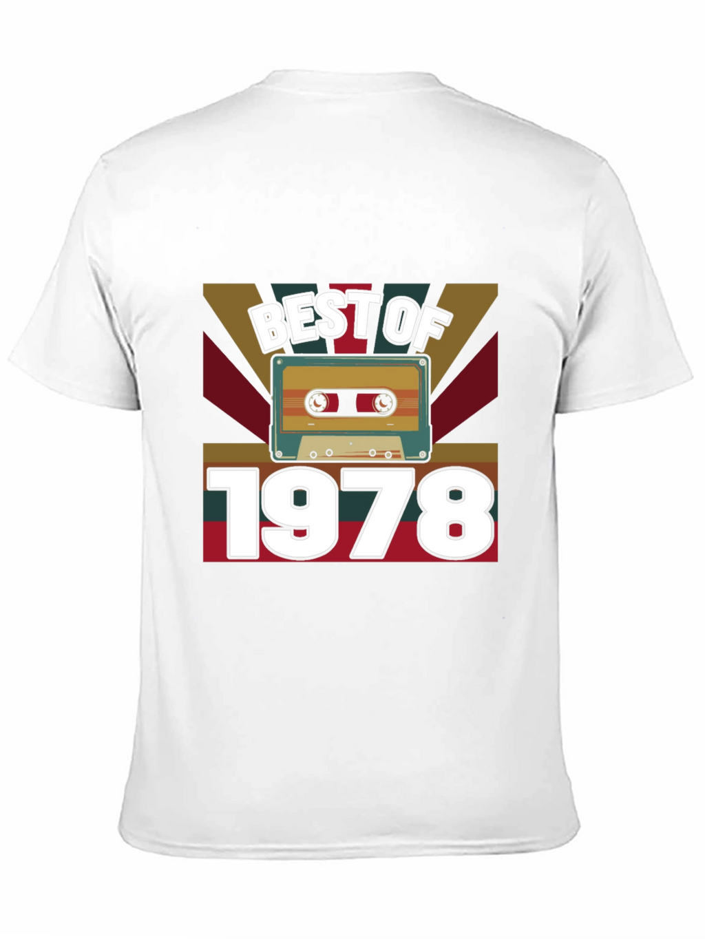 Best of 1978 Cassette Tape Graphic T-Shirt