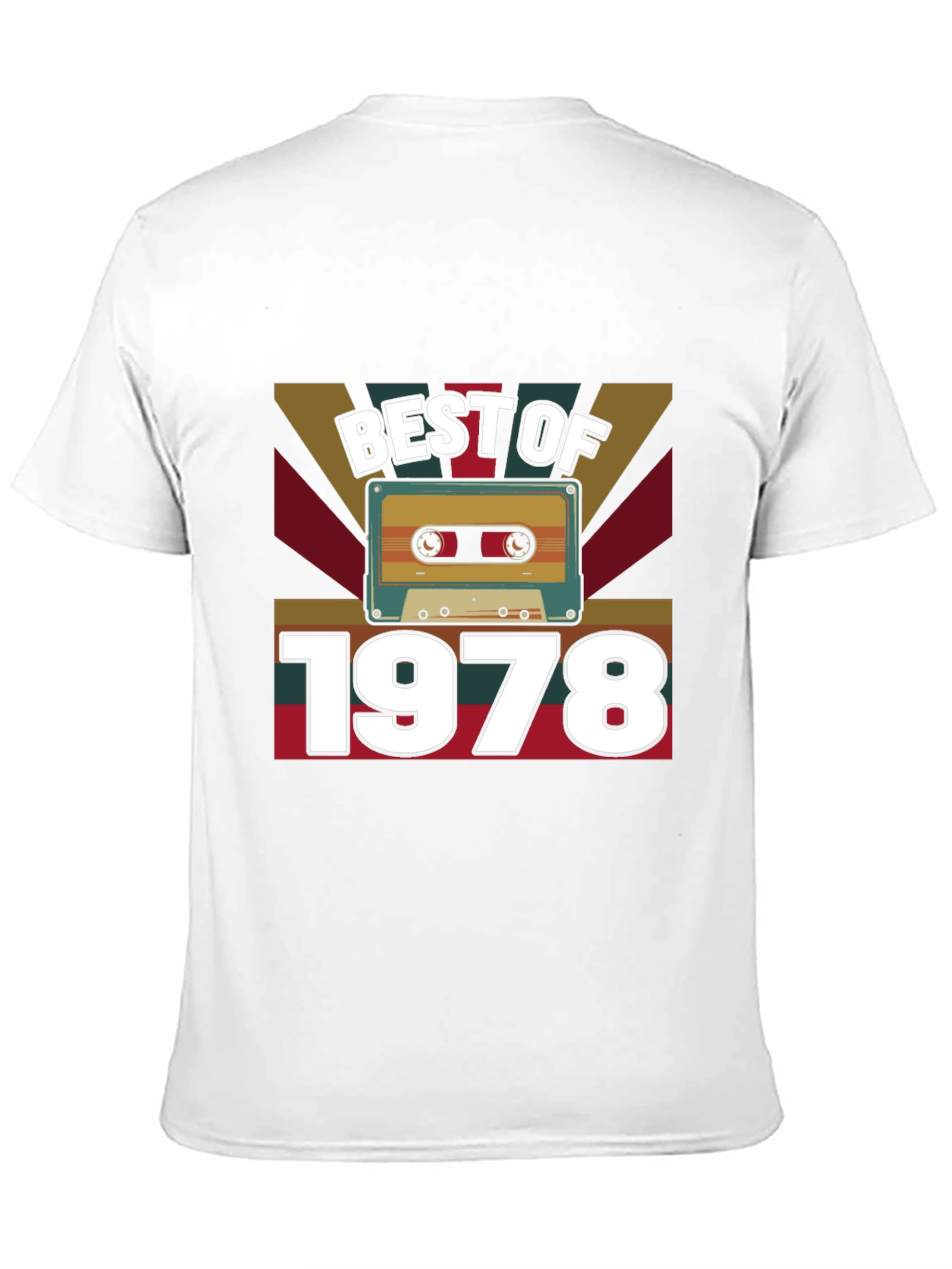 Best of 1978 Cassette Tape Graphic T-Shirt