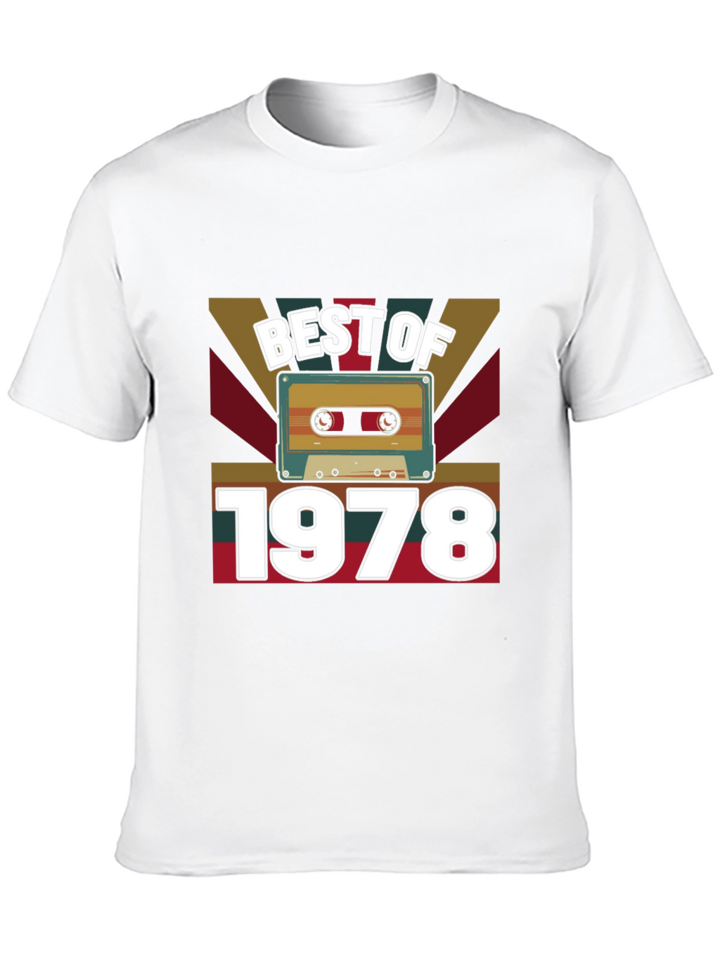 Best of 1978 Cassette Tape Graphic T-Shirt