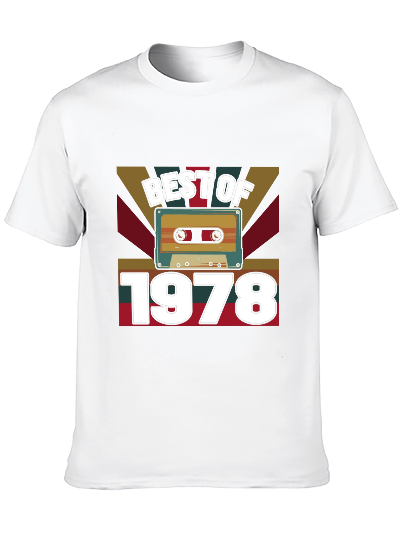 Best of 1978 Cassette Tape Graphic T-Shirt