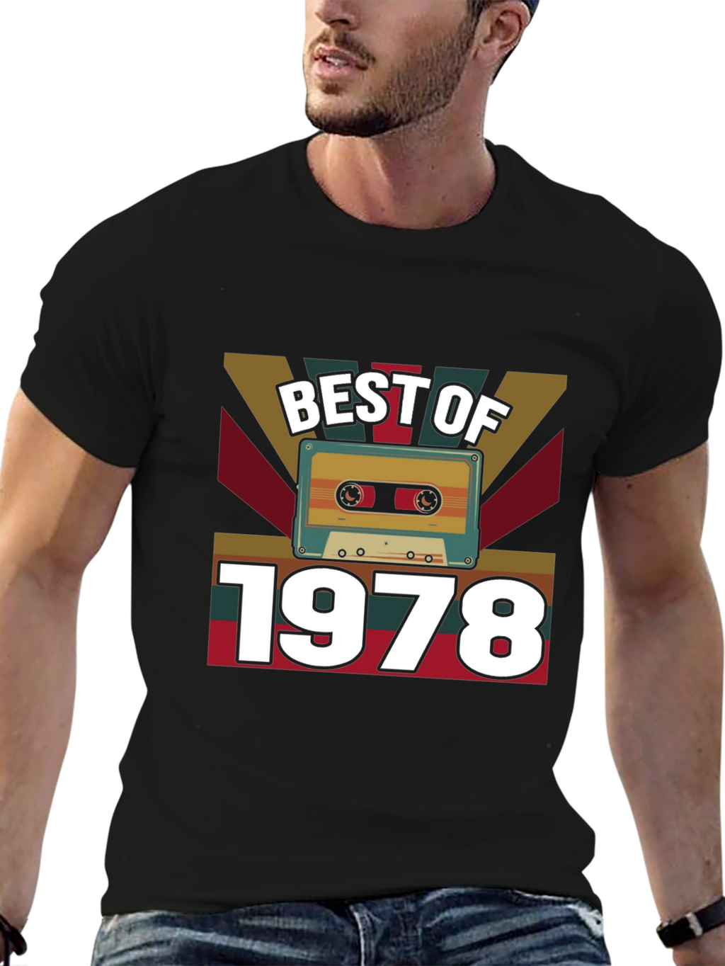 Best of 1978 Cassette Tape Graphic T-Shirt