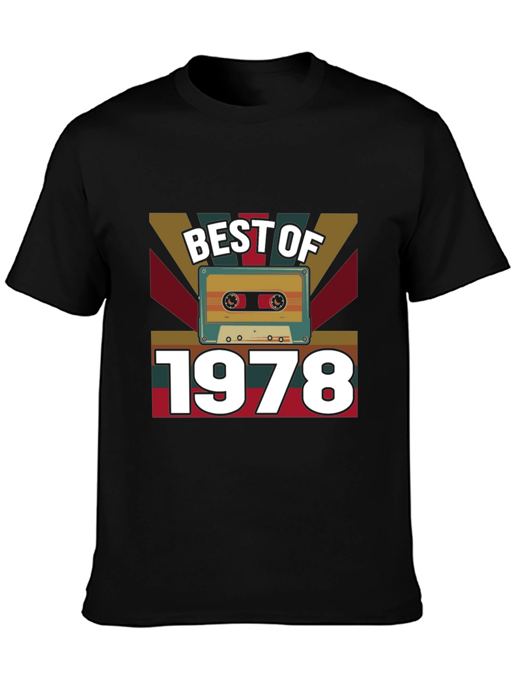 Best of 1978 Cassette Tape Graphic T-Shirt