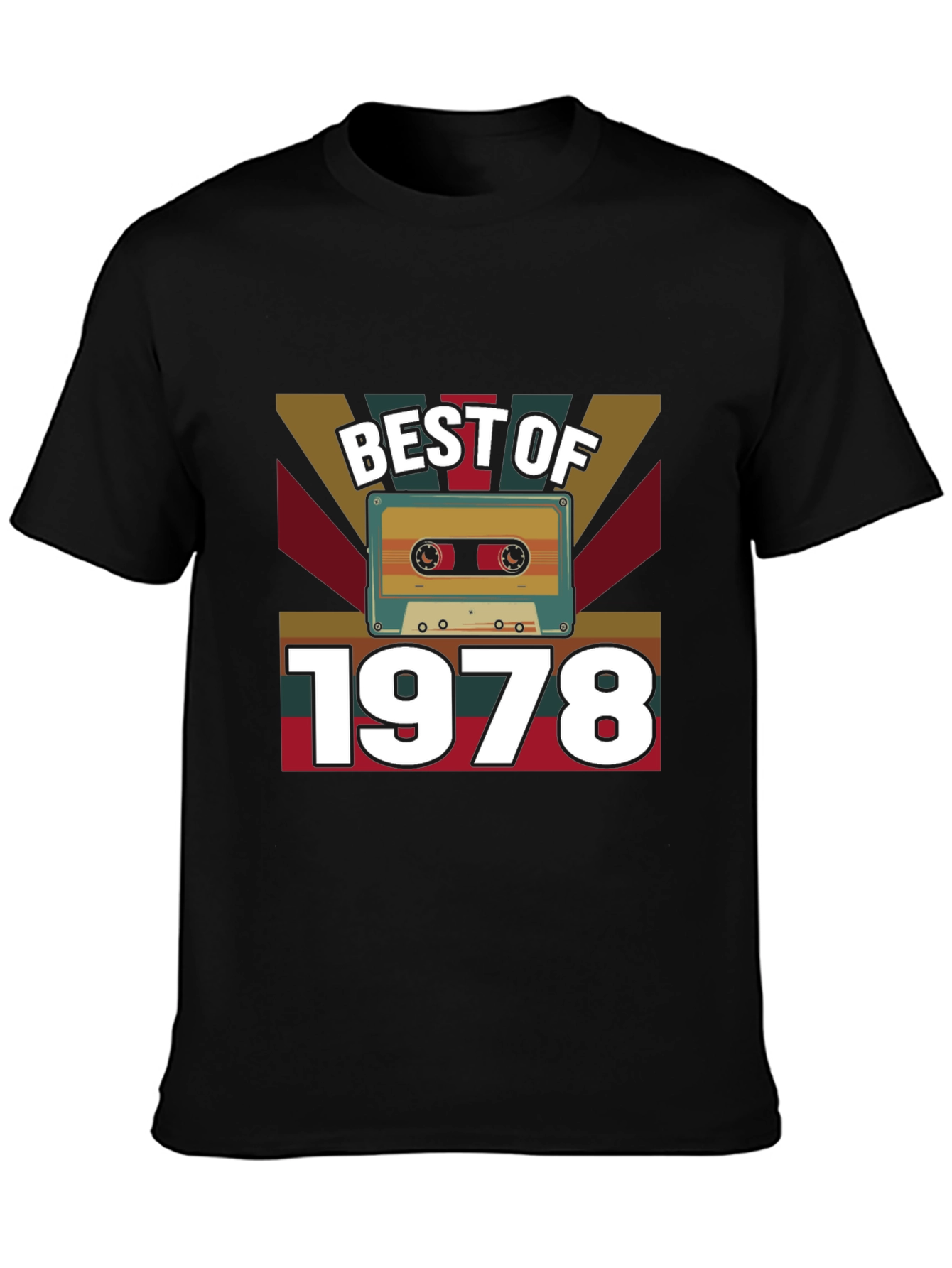 Best of 1978 Cassette Tape Graphic T-Shirt