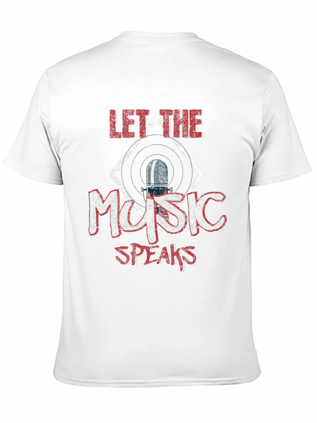 Let The Music Speaks Graphic Tee