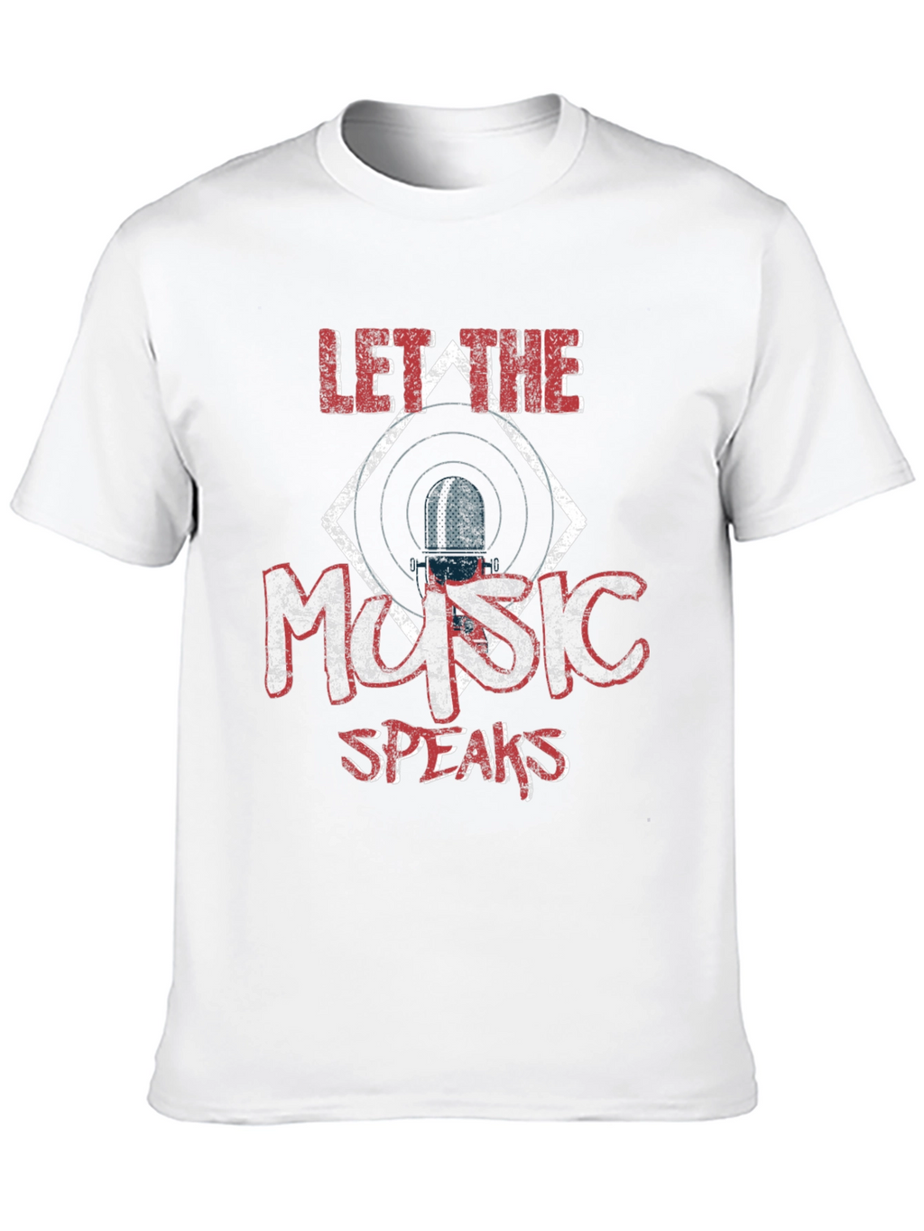 Let The Music Speaks Graphic Tee